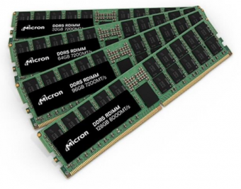 美光推出采用 32Gb 芯片的 128 GB DDR5 RDIMM 内存