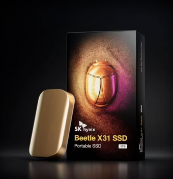 SK 海力士Beetle X31 便携 SSD上架：内置 DRAM 缓存，顺序读取速度为 1050 MB/s