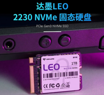 达墨全新LEO 2230 PCIe 3.0 SSD震撼登场