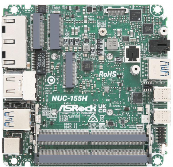 华擎推出NUC Ultra 100主板，搭载Intel第14代Meteor Lake处理器，轻松打造高效迷你电脑