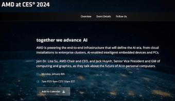 AMD CES 2024发布会：揭秘个人电脑中AI的未来