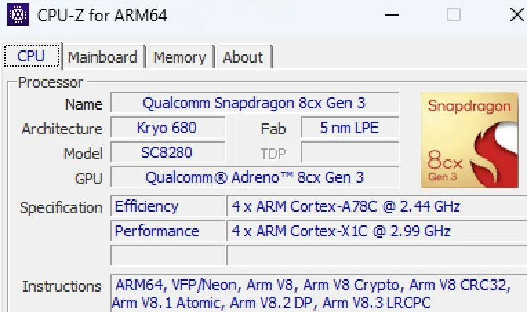 窥探未来科技：CPU-Z发布Windows on Arm64版本，全方位解析Arm设备内部机制