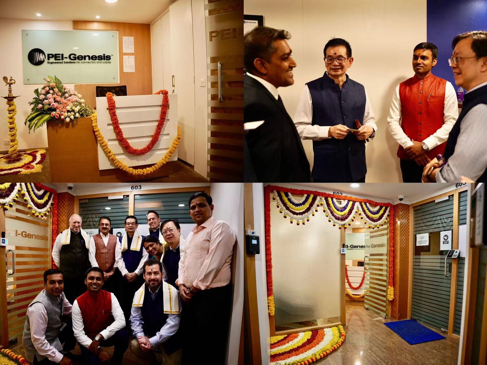 美国倍捷连接器印度销售办事处开业庆典在班加罗尔隆重举行