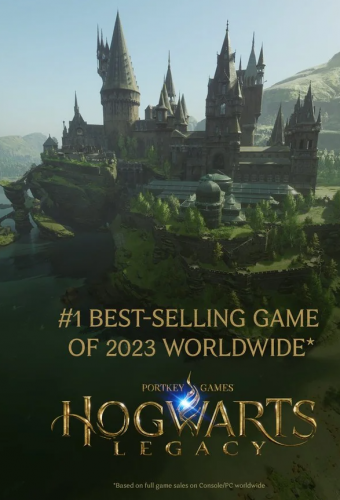 探索魔法世界：《霍格沃茨之遗》成为2023年全球畅销游戏