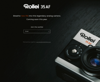 禄莱将推出全新产品Rollei 35AF全画幅胶片相机