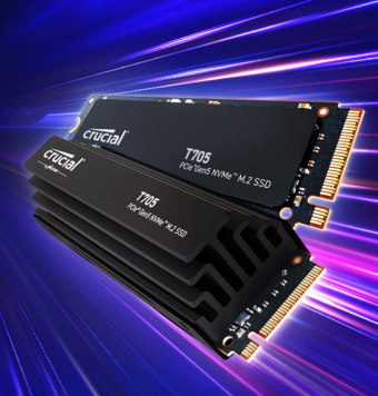 英睿达T705 PRO M.2 NVMe PCIe 5.0 固态硬盘国行版上市