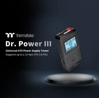 提升电脑维修效率：Thermaltake推出Dr.Power III电源测试仪