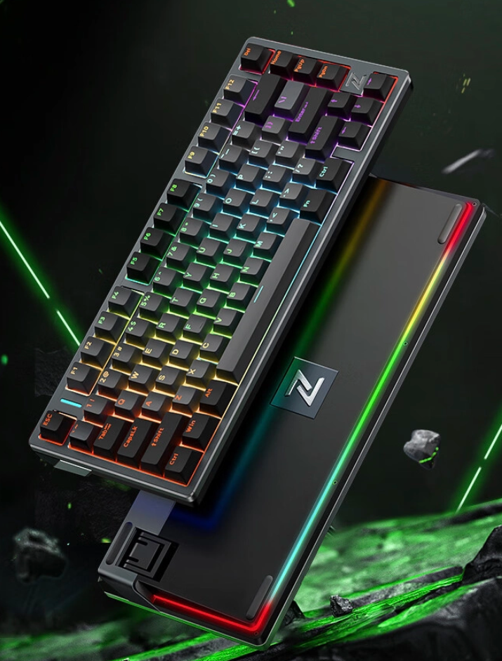 迈Z75三模机械键盘将于4月1日正式开售，首发价仅为259元